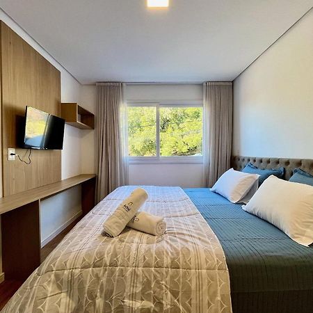 Apartamento Villa Hortensias 1Dorm Centro By Achei Canela Exteriör bild