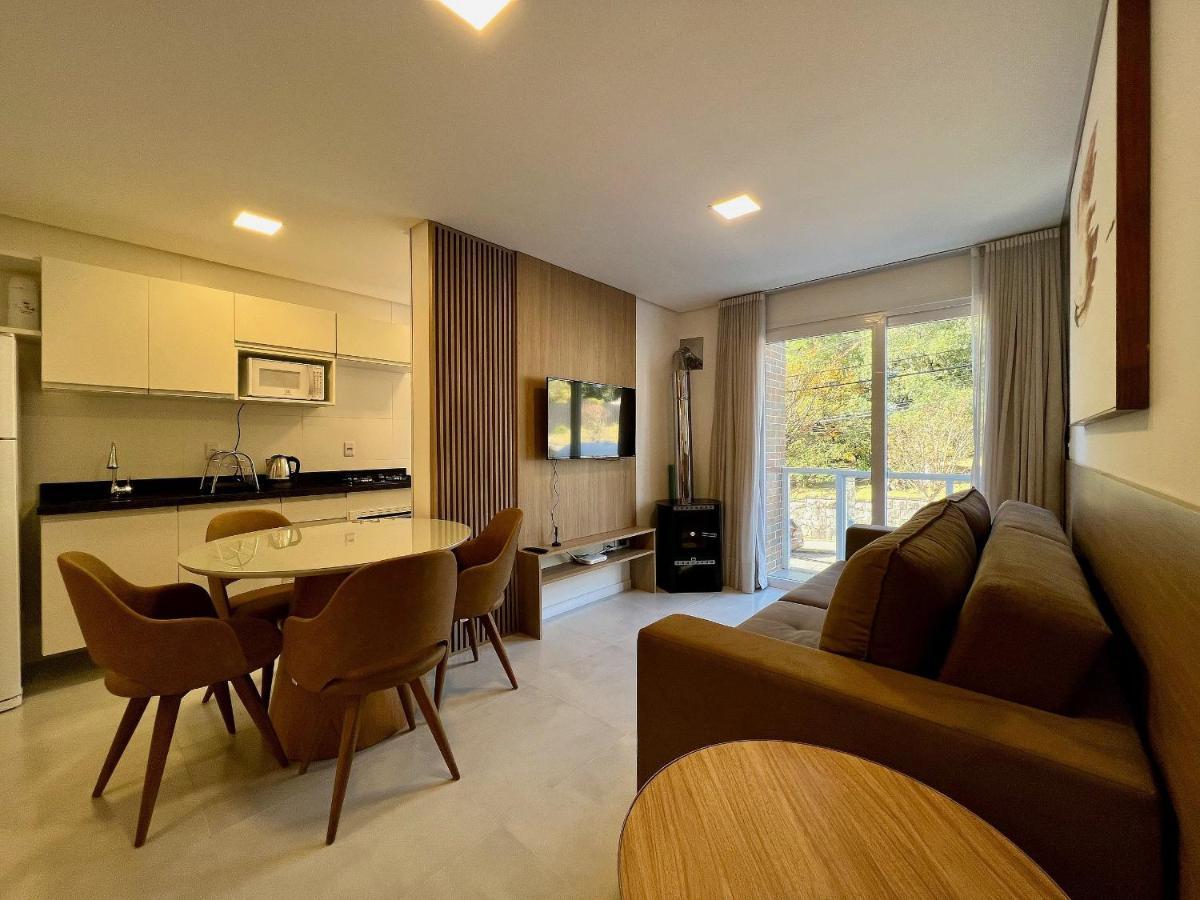 Apartamento Villa Hortensias 1Dorm Centro By Achei Canela Exteriör bild