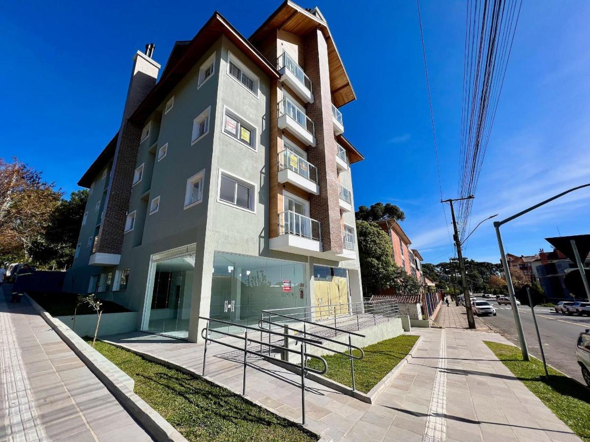 Apartamento Villa Hortensias 1Dorm Centro By Achei Canela Exteriör bild