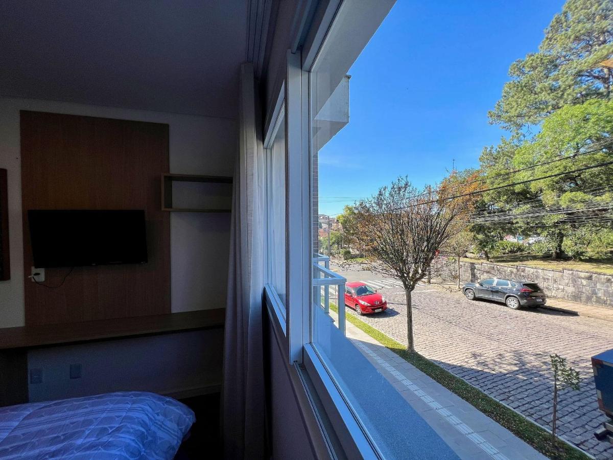 Apartamento Villa Hortensias 1Dorm Centro By Achei Canela Exteriör bild
